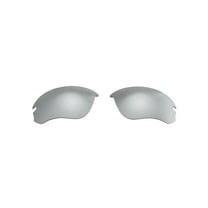 Walleva Titanium ISARC Polarized Replacement Lenses for Oakley Flak Draft OO9364 Sunglasses