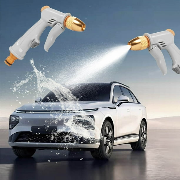 Manguera de Agua para Lavado de Autos Manguera de Agua de Alta Presión Cuerpo de Plástico Cabeza de Aluminio Manguera de Agua de Poste Largo Herramienta de Limpieza Del Hogar