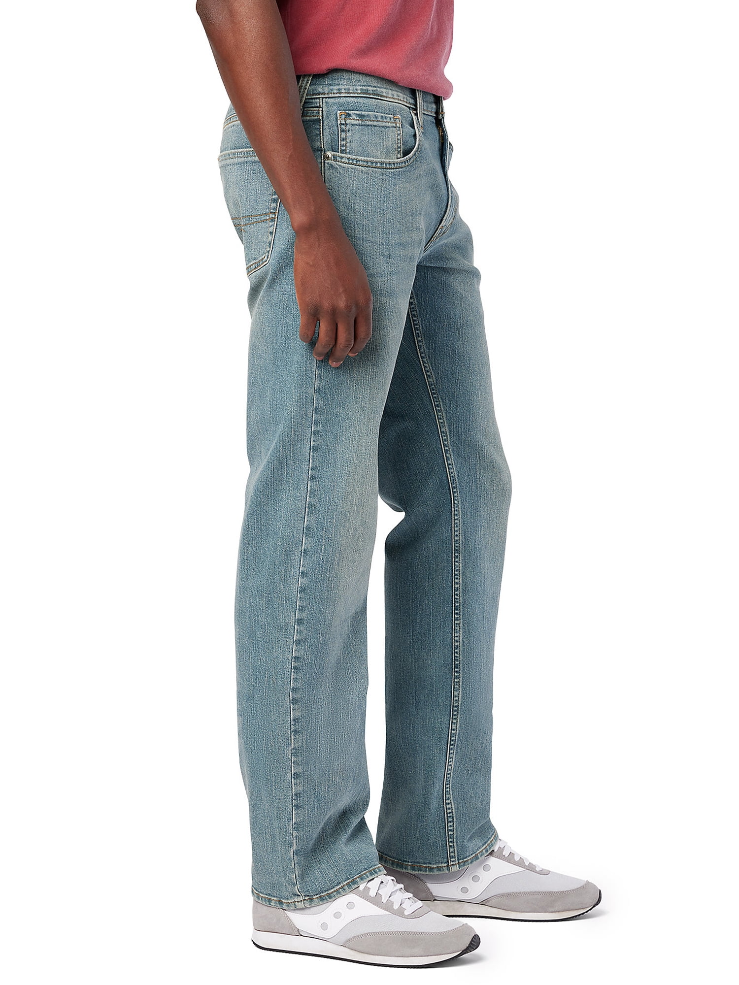 Levi Strauss Signature Men's and Big and Tall Relaxed Fit Jeans