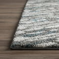 thumbnail image 2 of Dalyn Rocco Area Rugs - RC4 Shag & Flokati Multi Lines Chevron Rows Bars Rug, 2 of 12