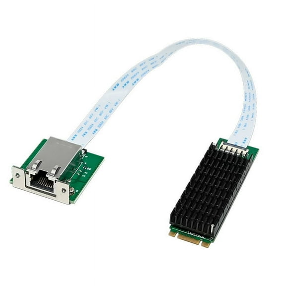 M.2 B M Single-Port 10GbE Network Card RJ45 Ethernet Network Adapter AQC107 Industrial Control Grade Server Network Card