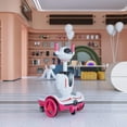 thumbnail image 4 of TOBBI 3 in 1 Kids Electric Ride On Robot Buggy Toy w/Remote Control, Pink, 4 of 4