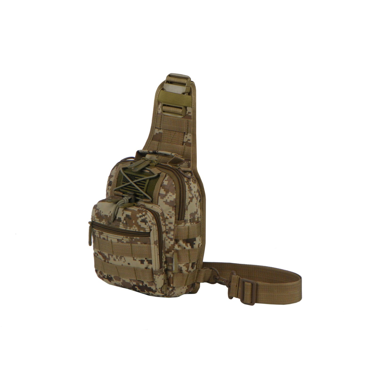 Beige East/West Double Pocket Bag | LeSportsac