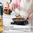 thumbnail image 1 of Onever 7PCS Nordic Style Stainless Steel Cookware Kitchenware stainless steel Sets Kitchen Tools Ceramic Handle Hook Up Storage Metal Shovel Spoon Set, 1 of 8