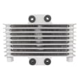 thumbnail image 3 of Universal Aluminium Motorcycle Oil Cooler Radiator, Efficient Cooling Upgrade Performance Motorcycle Engine Oil Cooling Fan Water Cooler Radiator, Reduces Engine Load, 3 of 7