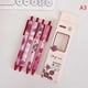 thumbnail image 1 of 4pcs Gel Pen Simple Candy Color Retractable 0.5mm Black Ink Sig A3, 1 of 5