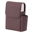 thumbnail image 4 of Étui Porte-Poche Capacité 20 Support Unisexe Tressé Brun Foncé, 4 of 7
