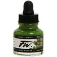 thumbnail image 2 of Daler-Rowney FW Acrylic Artists Ink, 1 oz. Dropper-Top Bottle, Olive Green, 2 of 2