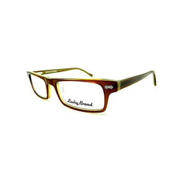 New Lucky Brand Boy's Eyeglasses - Jacob (Caramel) Size: 45-15-125