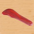 thumbnail image 3 of 2xRed Jade Roller Gua Sha Raspado Cara Herramienta Facial Forma 04, 3 of 8