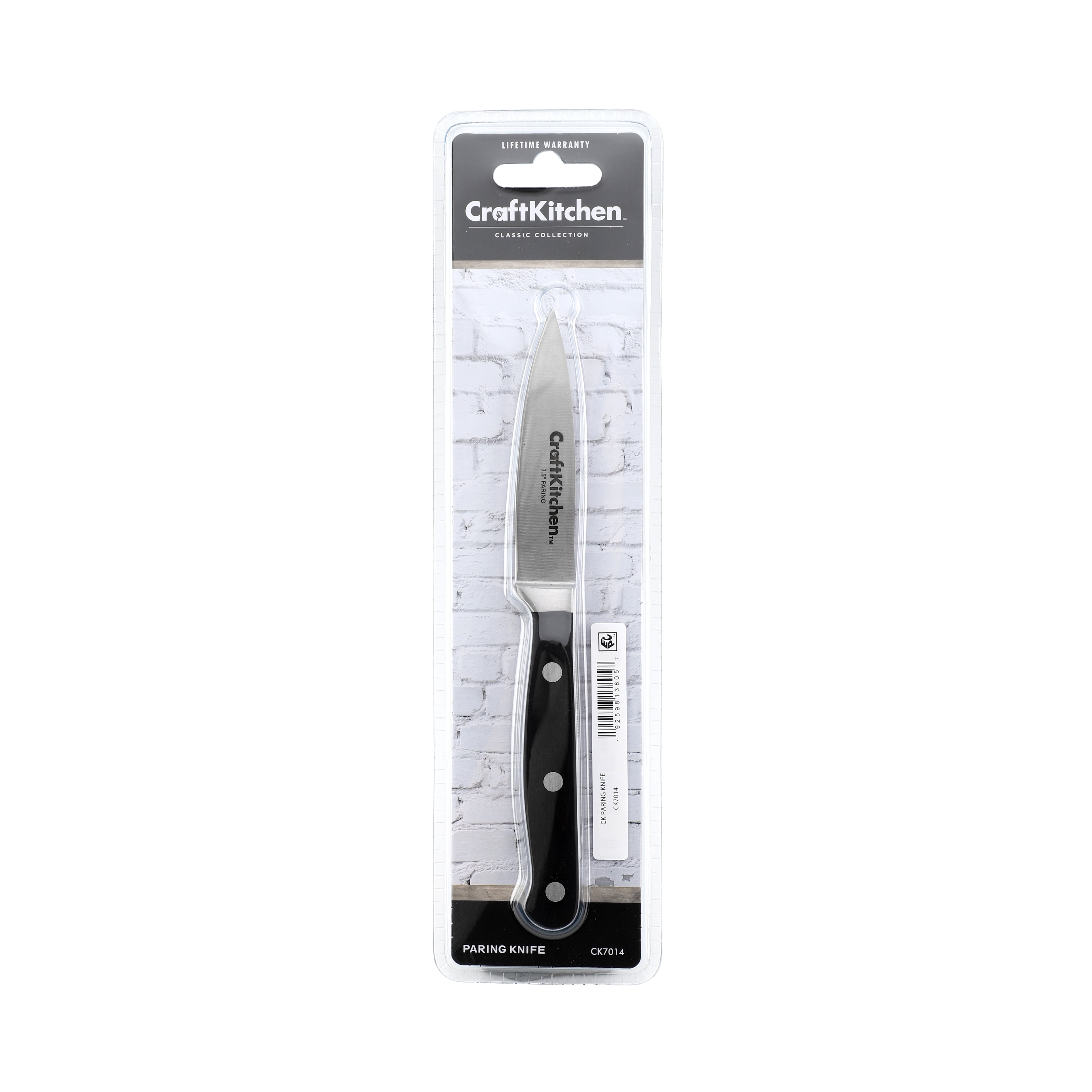 (4 pack) Craft Kitchen Stainless Steel Paring Knife