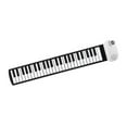 thumbnail image 3 of SUTENGDA 49 Key Roll up Keyboard Piano Electronic Hand Roll Piano for Children Adults white, 3 of 9