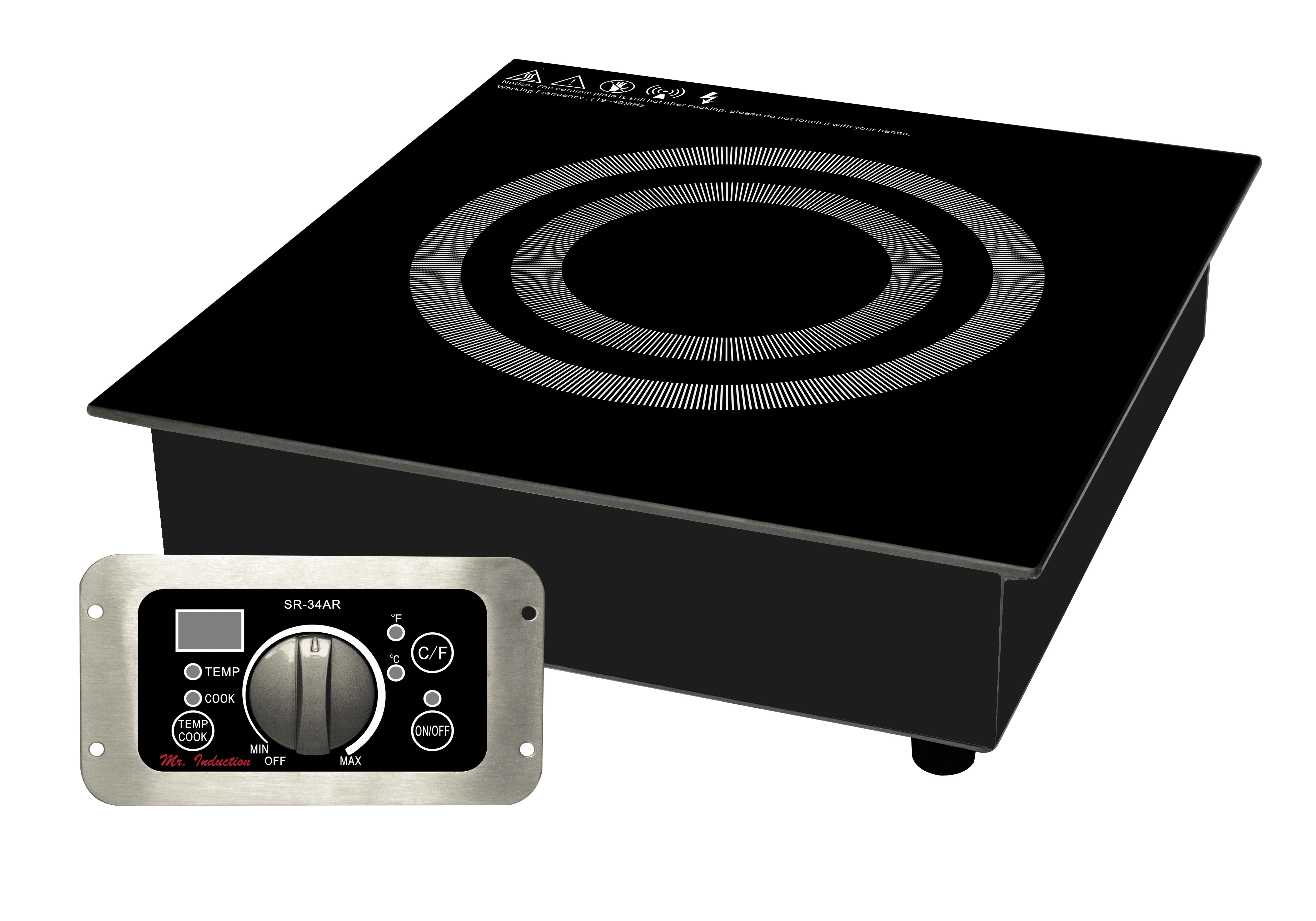 Sunpentown SR-34AC 3400W Built-In Commercial Range (220-240V)