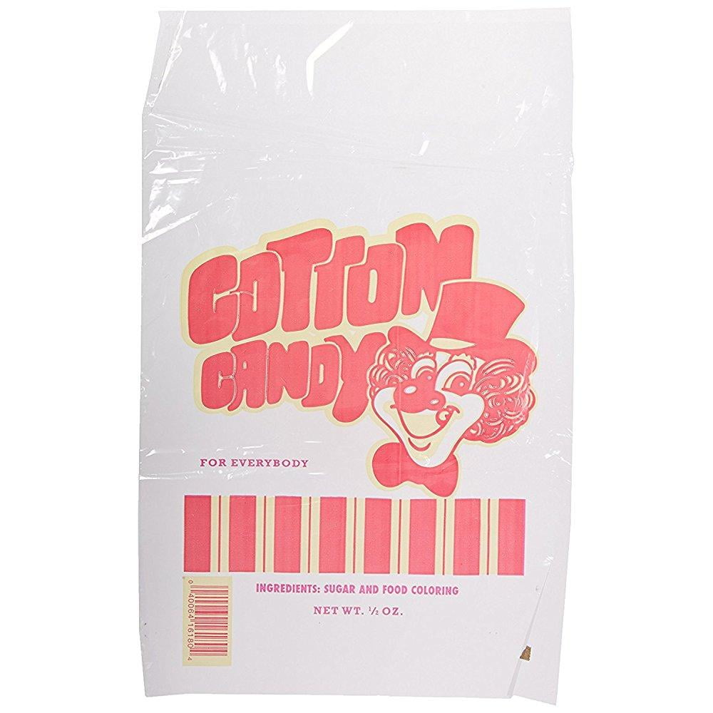 concession essentials ce cotton candy bags200 cotton candy bags with