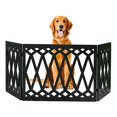 thumbnail image 2 of 212 Main 000000005038 Diamond Pattern Wood Dog Gate, 2 of 10