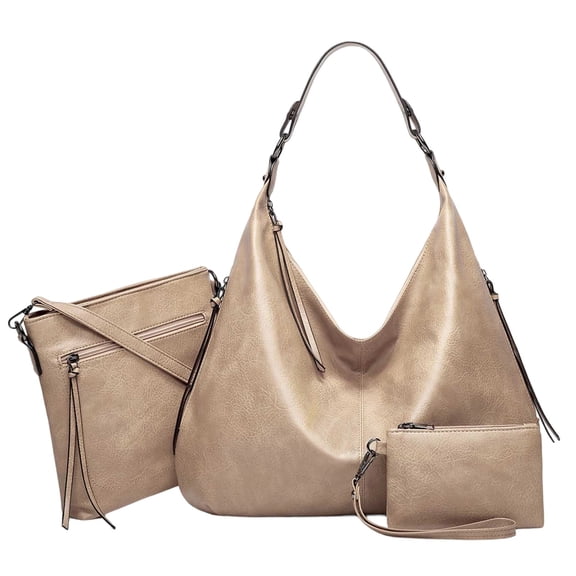 Daolelai Women's Fashion Solid Color Shoulder Bag Handbag Crossbody Bag Casual Retro Tote Bag