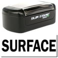 thumbnail image 1 of Slim Pre-Inked Surface Stamp, Slim 1444, Ultra Slim Design, Impression Size 1/2" by 1-3/4", Up to 25,000 Impressions - Black Ink, 1 of 10