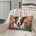 thumbnail image 6 of Fotbe Colorful Flower Dog Pillow Cases - Envelope Closure - Luxury, Extra Soft, Cooling Pillow Covers - Wrinkle, Fade, Stain Resistant-16"x24", 6 of 8