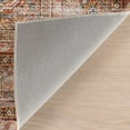 thumbnail image 6 of nuLOOM Sivanya Floral Washable Area Rug, 5' x 8', Sivanya Rust, 6 of 7