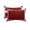 Dark Red, variant on Pack of 2 Outdoor Lumbar Pillow Covers 11x16 Inch, Dark Red Geometric Waterproof Throw Pillow Covers Set, White Greek Key Design Abstract Modern Art Decorative Cushion Cases for Patio Porch Car
