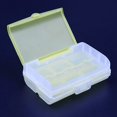 thumbnail image 3 of Coofit Pill Case 7-Grid Plastic Portable Double Deck Pill Storage Box Mini Jewelry Case, 3 of 10