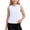 White, variant on THDHVS Tank Tops for Girls,Solid Color Quick Dry Round Neck Tank Top Breathable Athletic Fitness Wear for Kids Boys Girls,Girls Tank Tops White 9-10 Years