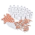thumbnail image 4 of Air Plasma Cutter Consumables,130pcs Plasma Cutting Tip Shield Cup Tip Plasma Cutting Tip Performance Driven, 4 of 7