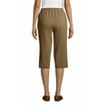 thumbnail image 2 of Lands' End Sport Knit High Rise Capri Pants Black M NEW 194152, 2 of 2