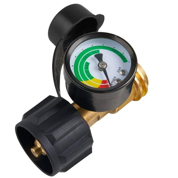 Medidor de tanque de propano SHINESTAR universal para tanques de LP de 2,27-9,07 kg