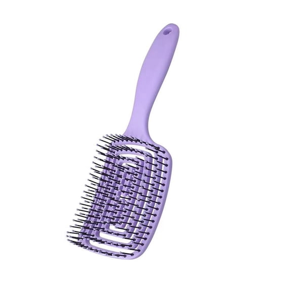Vruelia Curved Vented Hair Brushes for Women, Anti Frizz Hair Detangling Brush for Long Thick Curly Hair, Fast Drying Hair Detangler Wet Hair Brush
