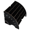 thumbnail image 1 of （black）Book Rack, Wooden DIY Desktop Bookshelf Rack Books DVD Storage Magazine Organizer for Students Kids Adult, 1 of 5
