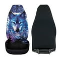 thumbnail image 4 of Uorisanigo Seat Covers for Cars, Trucks, & SUV - Set of 2 Front Seat Covers for Cars - Easy Installation Starry Wolf Seats Protection for SUV Interior Cover & Seats Cover Accessories, 4 of 7