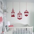 thumbnail image 4 of Decorative Hanging Birdcages Wall Decal Stickers, 4 of 4