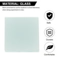 thumbnail image 4 of 15pcs Transparent Frosted Glass Plate Gas Collecting Bottles Sealing Glass Sheets, 4 of 7