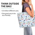 thumbnail image 2 of Easygdp Swimming Shark Bolsas Tote para Mujer, Bolsos de Hombro para Viaje, Bolsos de Mano de Gran Capacidad para Compras y Trabajo, 2 of 8