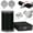 2 Angle BK, variant on Rolling Tumbler Knife Sharpener Kit #1000/#400 Diamond Roller Sharpening Stone with 5-Angle Magnetic Holder, Effortless KItchen Sharpening System with Finger Guard and Glove