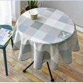 thumbnail image 1 of Nordic Style Round Long Tablecloth Simple Waterproof Restaurant Hotel Household Round Dining Table Tablecloth Printing, 1 of 6