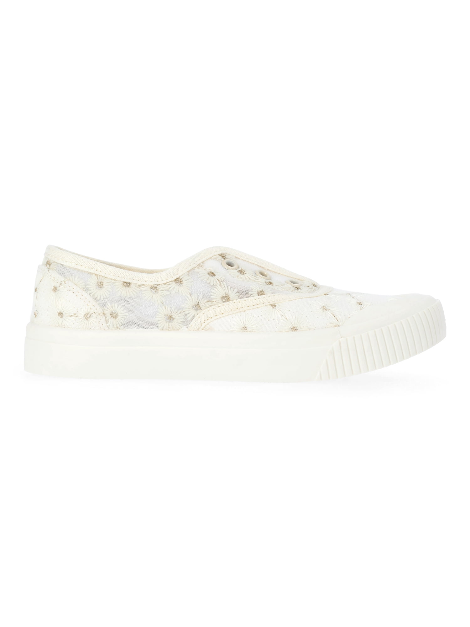 Wonder Nation Girls Casual Plimsole Sneakers