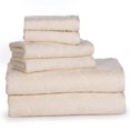 thumbnail image 1 of Affinity Linens ADC6PCT-NTL Luxurious Fine Cotton Jacquard Solid Towel Set, Natural - One Size, 6 Piece, 1 of 1