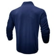 thumbnail image 6 of RongHuan Long Sleeve Shirts for Men Lightweight Soft V-Neck T-Shirt Comfy Workout Running Tshirt Solid Color Basic Shirt, 6 of 8