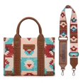 thumbnail image 1 of Bolsa Montana West Wrangler Boho Aztec con correa para guitarra, 1 of 6