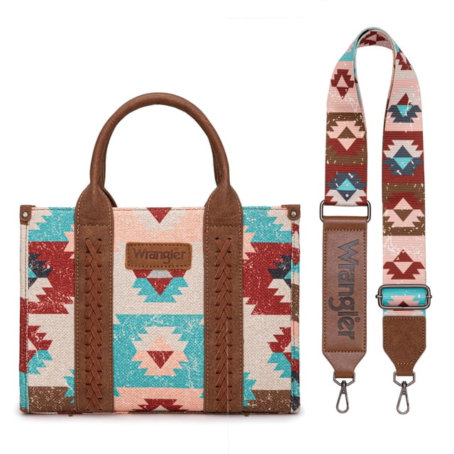 Bolsa Montana West Wrangler Boho Aztec con correa para guitarra
