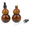 thumbnail image 3 of 4 Pieces Bottle, Amber Vial Essential Oil Bottle with Glass, 3 of 8
