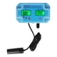 thumbnail image 4 of Medidor de temperatura PH EC DC 6V Monitor hidropónico LCD portátil de alta precisión probador multifuncional enchufe estadounidense 110V, 4 of 14