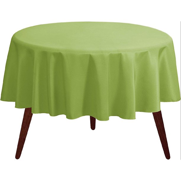 Tablecloth 70" Inch Round Tablecloths for Circular Table Cover in