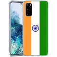 thumbnail image 1 of TalkingCase Slim Phone Case Compatible for Samsung Galaxy S20 FE 4G/5G,(Not S20),Flag India Print,Lightweight,Flexible,Soft, USA, 1 of 7