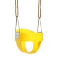 thumbnail image 4 of Bucket Swing for Toddler Seat High Back Full Bucket Toddler Swing Seat with Swing Chains Heavy Duty Rope Playground Outdoors Garden Play Fun Kids - Swing Set, 4 of 5