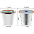Reusable k Cup Coffee Filters,Universal stainless steel Refillable k