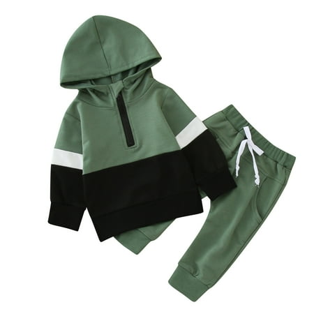 

simu Valentines Day Girls Outfits Toddler Baby Girls Autumn Patchwork Cotton Hooded Long Sleeve Long Pants Tops Hoodie Sweatshirt Set Outfits Clothes for Birthday Wedding