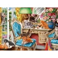 thumbnail image 4 of Ceaco Paws Gone Wild-Chatons dans la chambre Puzzle 500 pièces, 4 of 4